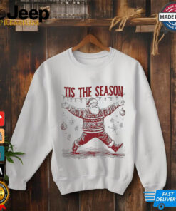 Tis the season dancing Santa Christmas shirt 3 Tis the season dancing Santa Christmas shirt 4