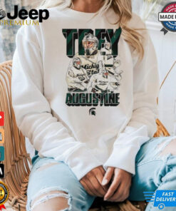 Trey Augustine Michigan State hockey graphic shirt Trey Augustine Michigan State hockey graphic shirt