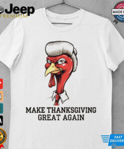 Trump with Turkey Make Thansgiving Great Again 2024 shirt Trump with Turkey Make Thansgiving Great Again 2024 shirt
