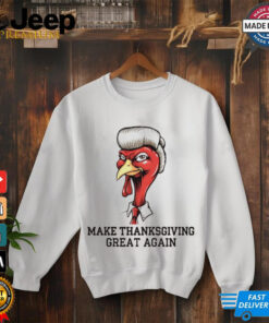 Trump with Turkey Make Thansgiving Great Again 2024 shirt 2 Trump with Turkey Make Thansgiving Great Again 2024 shirt 3