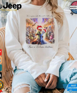 We’re Gonna Make The World A Better Place Have A Zootopia Christmas Shirt