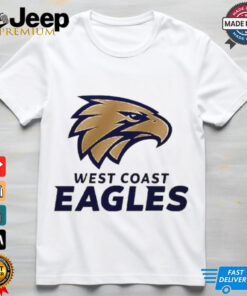 West Coast Eagles basketball logo shirt