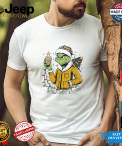 West Virginia Mountaineers x Santa Grinch Is This Jolly Enough Merry Christmas Shirt 3 West Virginia Mountaineers x Santa Grinch Is This Jolly Enough Merry Christmas Shirt 4