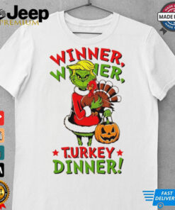 Winner Winner Turkey Dinner Trump Grinch Thanksgiving shirt