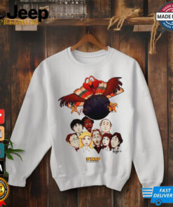 Wkrp in Cincinnati Turkey drop drawing Thanksgiving shirt 3