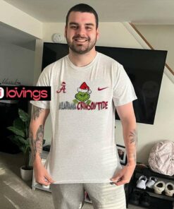Alabama Crimson Tide Grinch Christmas shirt
