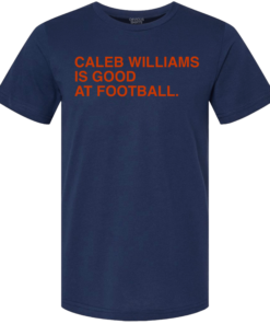 CALEB WILLIAMS IS GOOD AT FOOTBALL