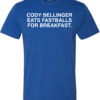 CODY BELLINGER EATS FASTBALLS FOR BREAKFAST