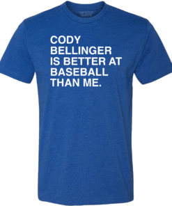 CODY BELLINGER IS BETTER AT BASEBALL THAN ME