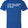 CODY BELLINGER IS MY FAVORITE PLAYER