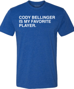 CODY BELLINGER IS MY FAVORITE PLAYER