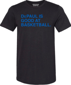 DEPAUL IS GOOD AT BASKETBALL