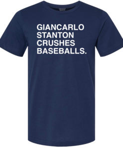 GIANCARLO STANTON CRUSHES BASEBALLS