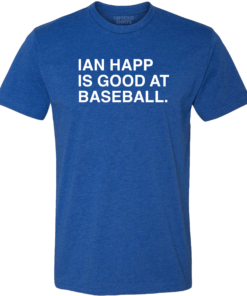 IAN HAPP IS GOOD AT BASEBALL