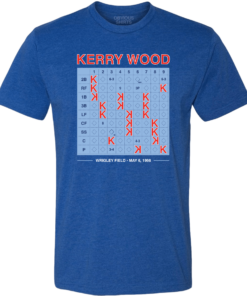 KERRY WOOD 20 STRIKEOUT SCORECARD