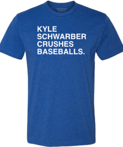 KYLE SCHWARBER CRUSHES BASEBALLS KYLE SCHWARBER CRUSHES BASEBALLS