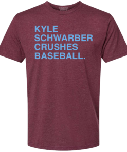 KYLE SCHWARBER CRUSHES BASEBALLS