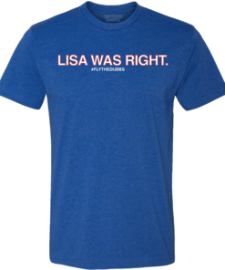 LISA WAS RIGHT