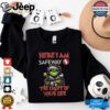 Santa Grinch Here I Am Safeway The Light Of Your Life Christmas Light Shirt