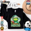 Santa Grinch hug ball Green Bay Packers Christmas shirt