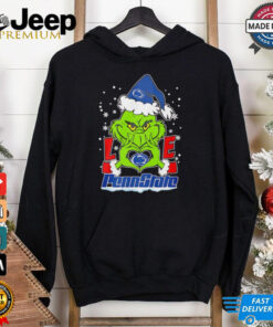 Santa Grinch love Penn State shirt