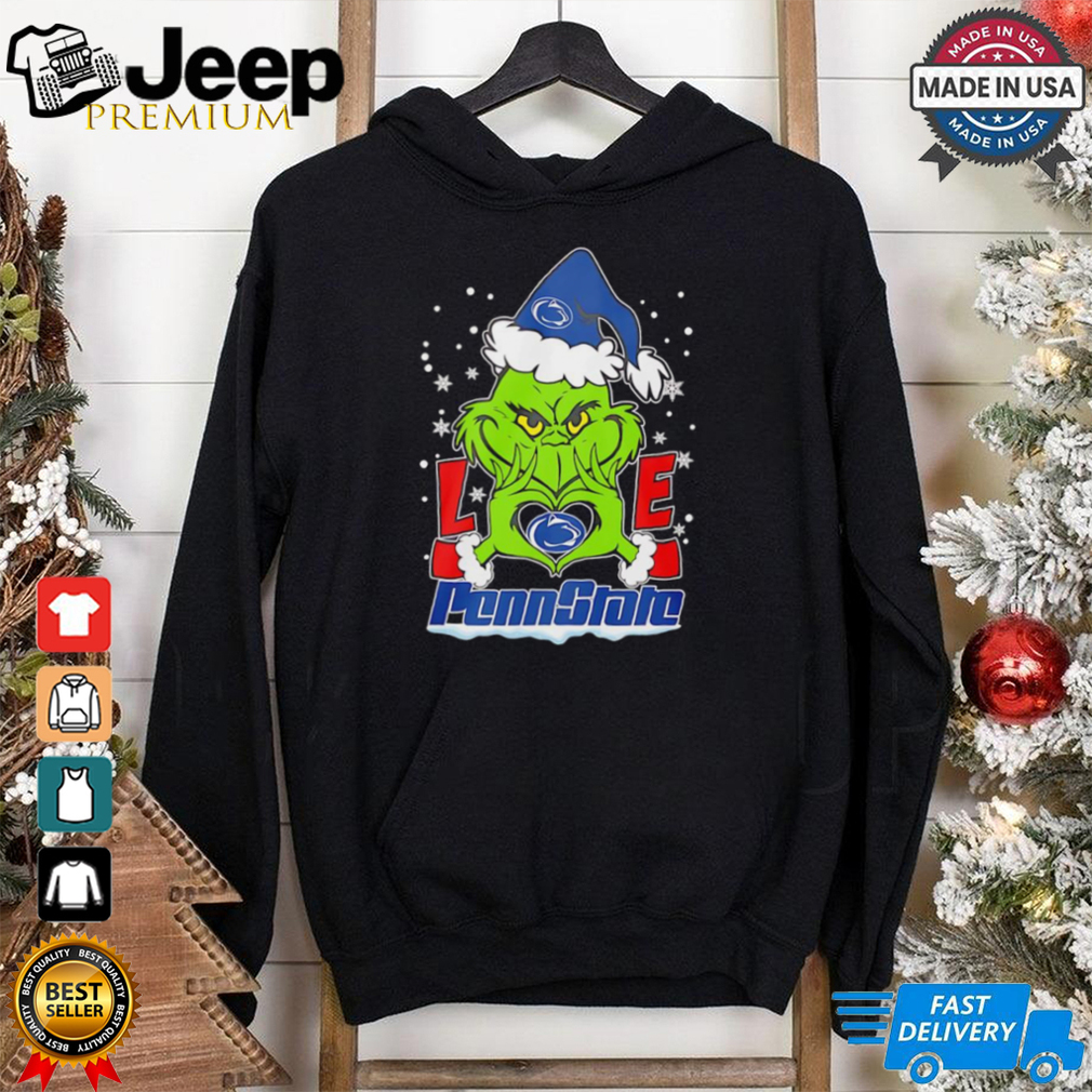 Santa Grinch love Penn State shirt Santa Grinch love Penn State shirt