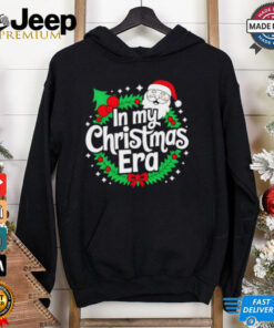 Santa In my Christmas era groovy shirt