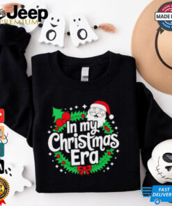 Santa In my Christmas era groovy shirt