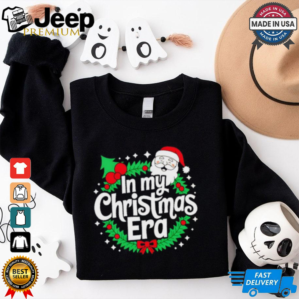 Santa In my Christmas era groovy shirt Santa In my Christmas era groovy shirt