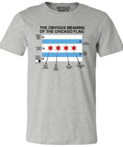 THE OBVIOUS CHICAGO FLAG