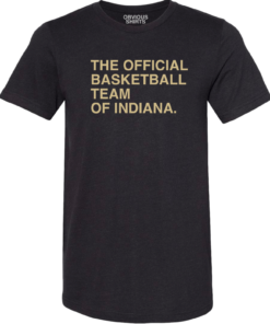 THE OFFICIAL BASKETBALL TEAM OF INDIANA