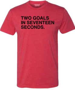 TWO GOALS IN SEVENTEEN SECONDS