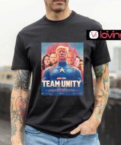 Trump Captain America and Team Unity Marvel shirt