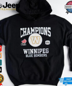 Winnipeg Blue Bombers CFL 111th Grey Cup Champions 2024 Shirt 1 Winnipeg Blue Bombers CFL 111th Grey Cup Champions 2024 Shirt 2