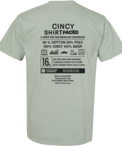 Cincy Shirt-Faced Beer Comfort Colors® Tee