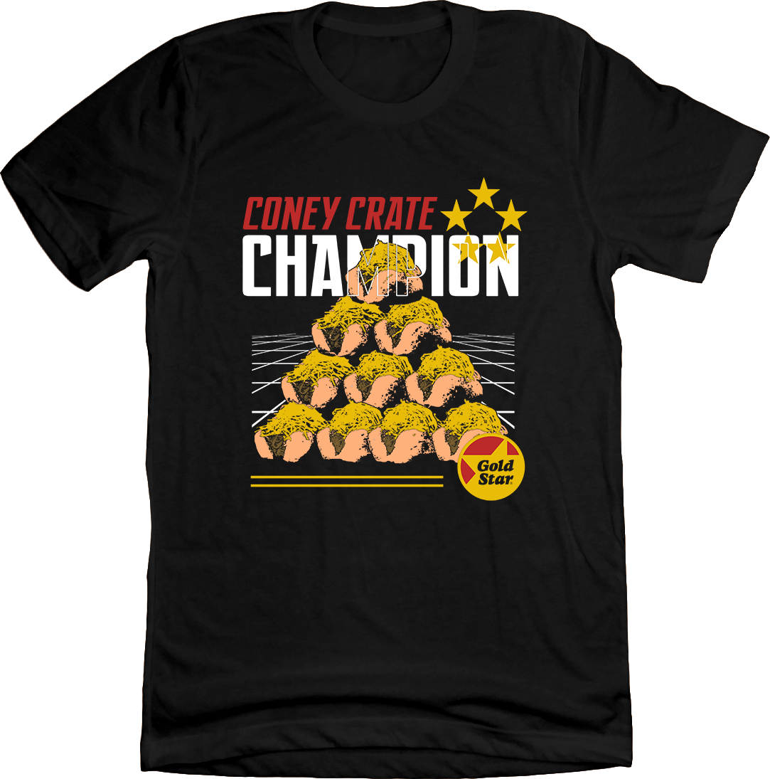 Gold Star Coney Crate Champion Gold Star Coney Crate Champion