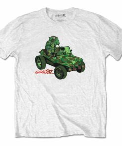 Gorillaz T-Shirt Green Jeep