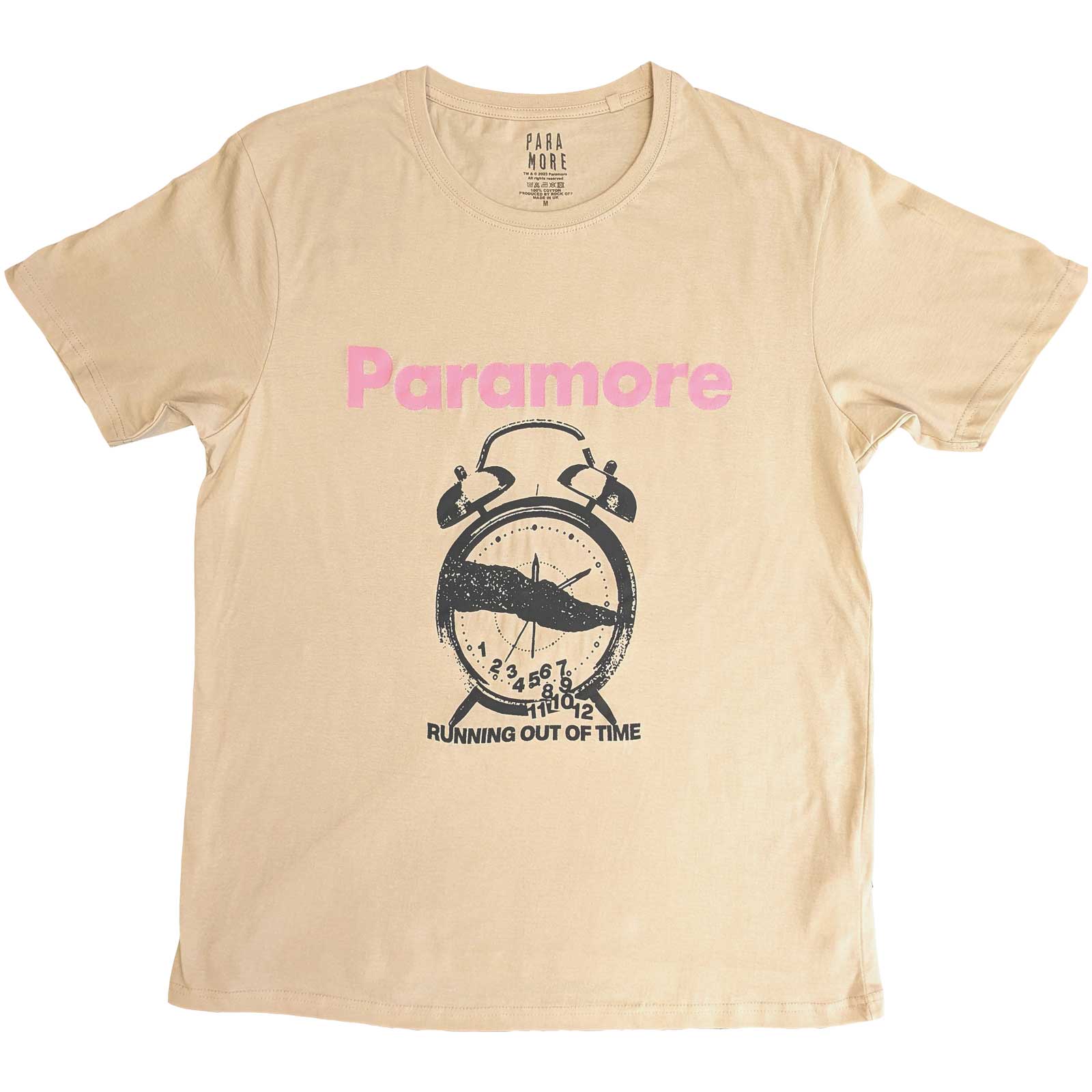 Paramore Clock SHIRT Paramore Clock SHIRT