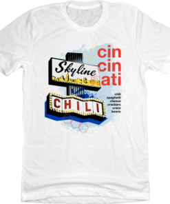 Skyline Retro Sign Cin Cin Nati