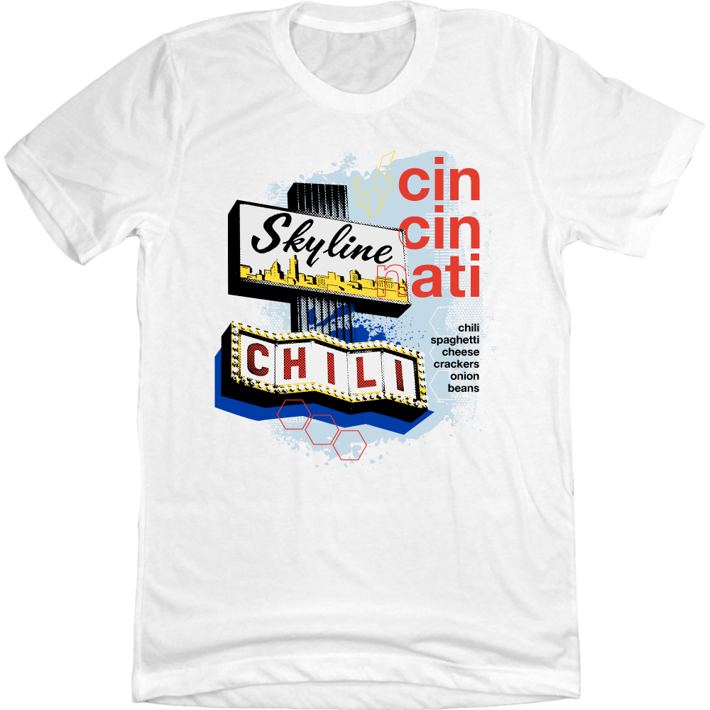 Skyline Retro Sign Cin Cin Nati Skyline Retro Sign Cin Cin Nati