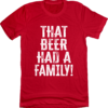 That Beer Had A Family