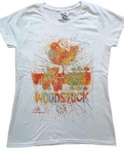 Woodstock Splatter Slim Fit SHIRT NEW