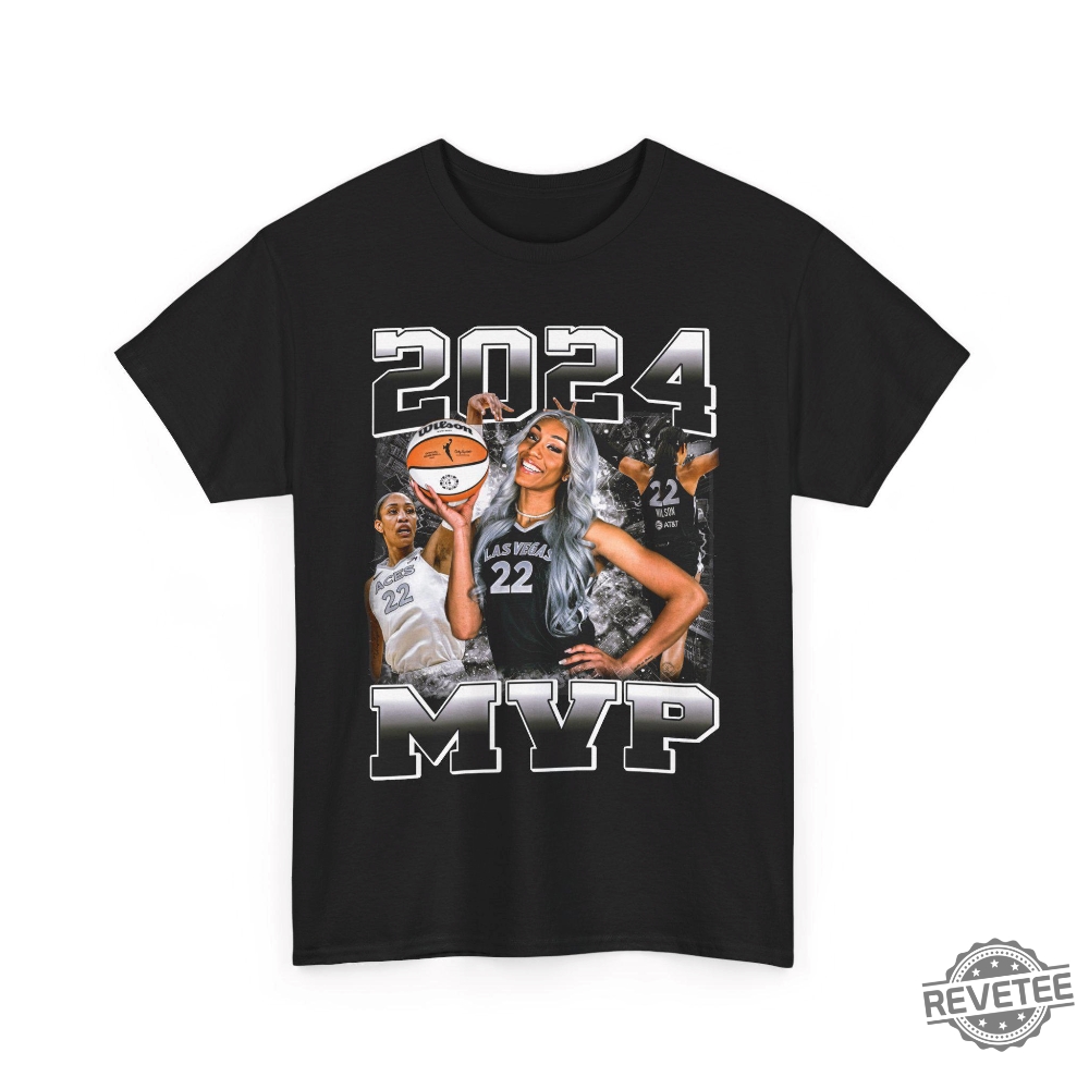 2024 Wnba Unanimous Mvp Vintage Style Rap Tee Aja Wilson Aja Wilson Mvp Shirt 2024 Wnba Unanimous Mvp Vintage Style Rap Tee Aja Wilson Aja Wilson Mvp Shirt