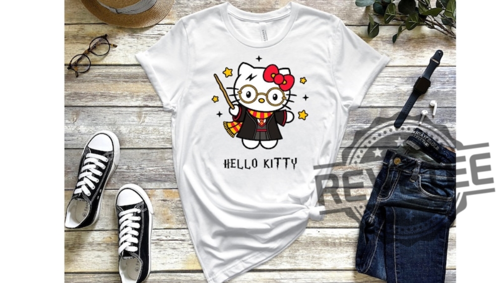 Adorable Harry Potter Hello Kitty Shirt Hoodie Sweatshirt Tshirt Kawaii Shirts Unisex Wizard Gifts For Fan Men Women Tee Gift Daughter Son Unique Adorable Harry Potter Hello Kitty Shirt Hoodie Sweatshirt Tshirt Kawaii Shirts Unisex Wizard Gifts For Fan Men Women Tee Gift Daughter Son Unique