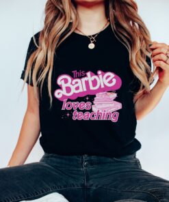 Barbie Teacher Shirt Barbie Summer Shirt Barbenheimer T Shirt Barbiheimer Barbinhimer Barbie Heimer Barbenheimer Poster Barbihimer Barbinhiemer Barbieheimer Barbenheimer T Shirt New