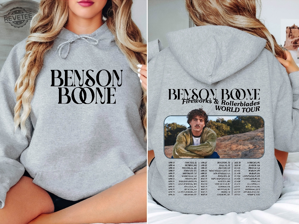 Benson Boone Hoodie Fireworks And Rollerblades World Tour 2024 Shirt Vintage Concert Shirt Benson Boone Tour Merch Unique Benson Boone Hoodie Fireworks And Rollerblades World Tour 2024 Shirt Vintage Concert Shirt Benson Boone Tour Merch Unique