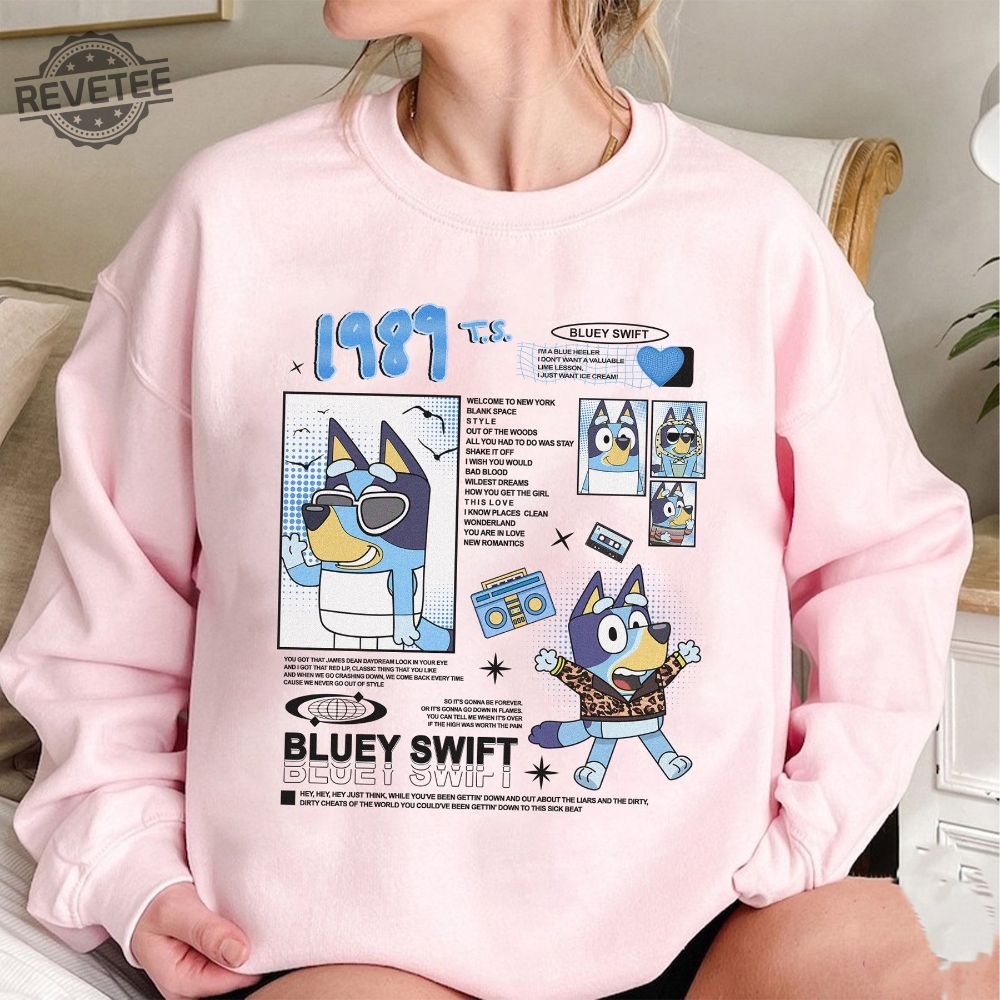 Bluey 1989 Ts Eras Tour Shirt Bluey Family Shirt Bluey Cartoon Shirt Bluey Birthday Party Shirt Bluey Heeler Shirt Eras Tour Unique Bluey 1989 Ts Eras Tour Shirt Bluey Family Shirt Bluey Cartoon Shirt Bluey Birthday Party Shirt Bluey Heeler Shirt Eras Tour Unique