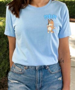 Bluey Characters Bluey Dad Shirt Mom Of Birthday Boy Or Girl Shirt Bluey Mom Shirt Chilli Bluey Busy Doing Mom Stuff Bluey Shirt