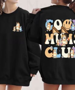 Bluey Cool Mum Club Sweatshirt In My Bluey Mom Era Shirt Bluey Chilli Heeler Shirt Bluey Mom Shirt Bluey Mum Gift In My Mom Era Unique