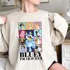 Bluey Eras Tour Sweatshirt Bluey Family Hoodie Bluey Cartoon Shirt Bluey Birthday Party T Shirt Bluey Heeler Tee Eras Tour Bluey Unique
